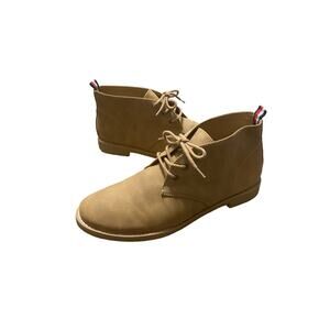 Tommy Hilfiger Ankle Booties Faux Suede Brown Size 10M